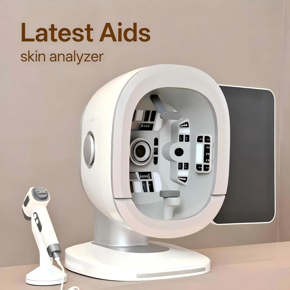 Dispositivo facial profissional do varredor da pele do analisador da pele 3D para a clínica da beleza e a gestão home dos cuidados com a pele